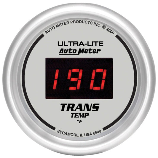 Autometer Ultra-Lite 52mm 0-300 Deg F Digital Oil Temperature - My Store