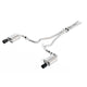 Ford Racing 2015 Mustang 5.0L Touring Cat-Back Exhaust System Black Chrome - Mammoth Racing -