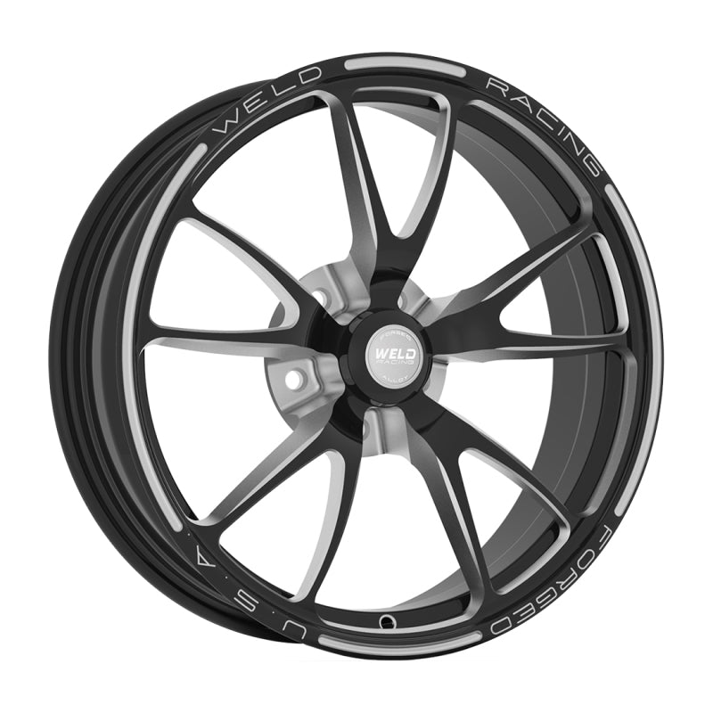 Weld Full Throttle 2.0 18x6 / 5x115 BP / 2.7in. BS Black Wheel - Non-Beadlock - Mammoth Racing -