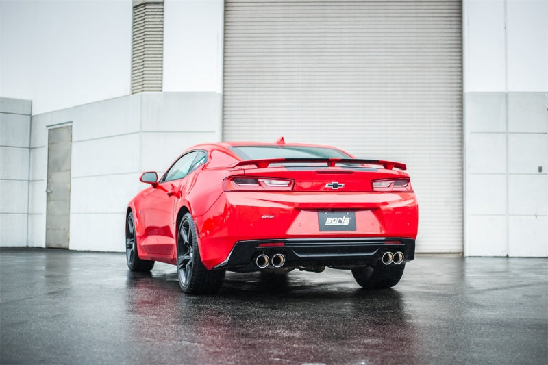 Borla 16-17 Camaro SS 6.2L Dual Tip Dual Split Rear Exit Dual Mode Catback Exhaust (NPP) - My Store