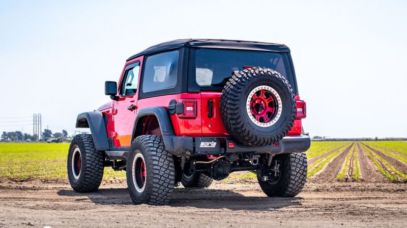 Borla 18-21 Jeep Wrangler JL 2.0L 2DR Climber 2.75in Turn Down Tip S-Type Cat-Back Exhaust - My Store