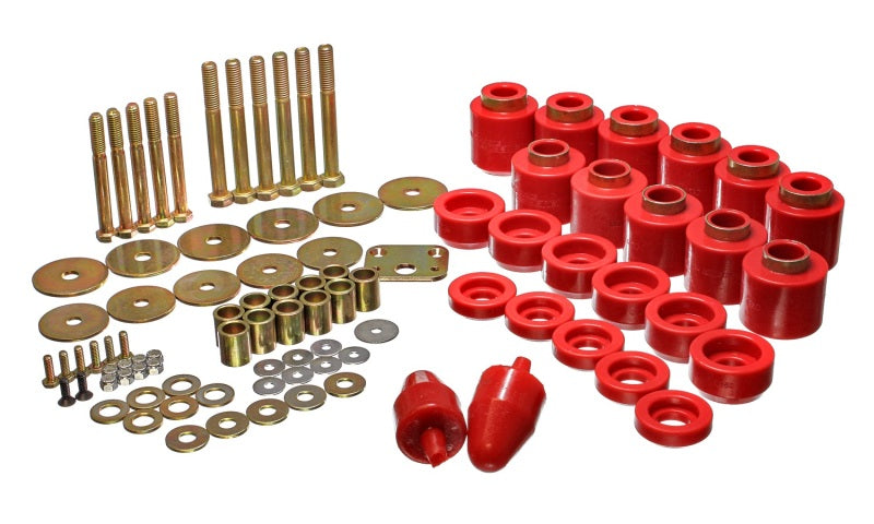 Energy Suspension 1in Body Lift Kit - Red - My Store