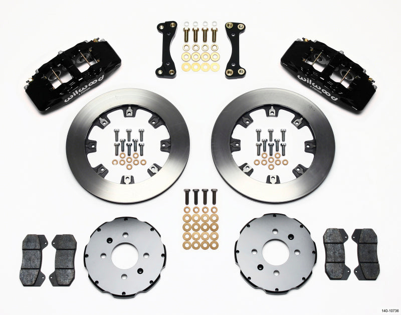 Wilwood Dynapro 6 Front Hat Kit 12.19in 90-99 Civic w/240 mm Disc - Mammoth Racing -