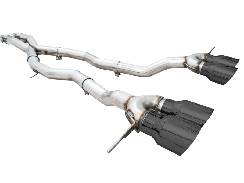 AWE Track Edition Catback Exhaust for BMW G8X M3/M4 - Diamond Black Tips - My Store