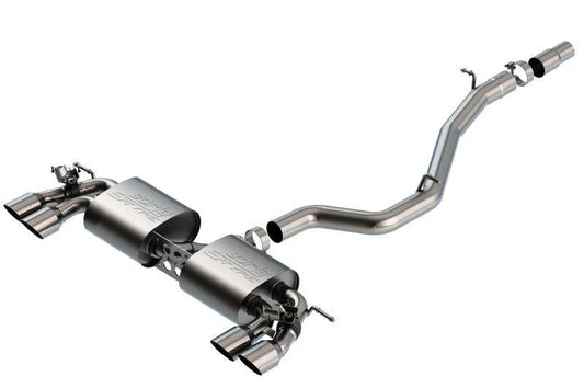 Borla 18-19 VW Golf R MK7.5 2.0L S-Type CatBack Exhaust - Mammoth Racing -