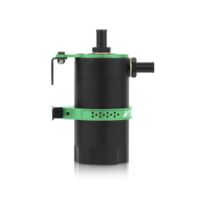 Mishimoto Universal Baffled Oil Catch Can - Green - Mammoth Racing -