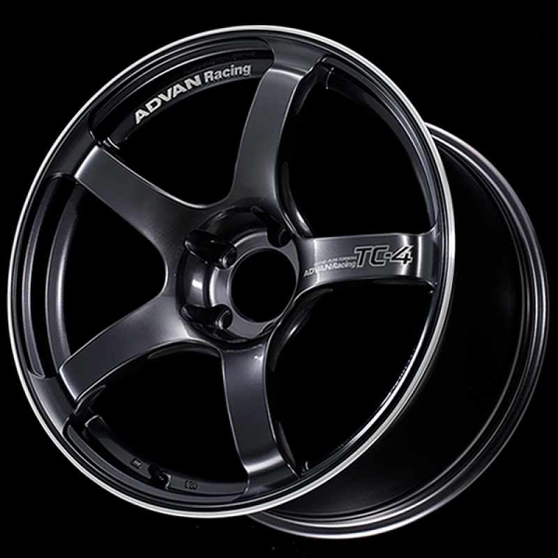 Advan TC4 15x5.5 +45 4-100 Racing Gunmetallic & Ring Wheel - My Store