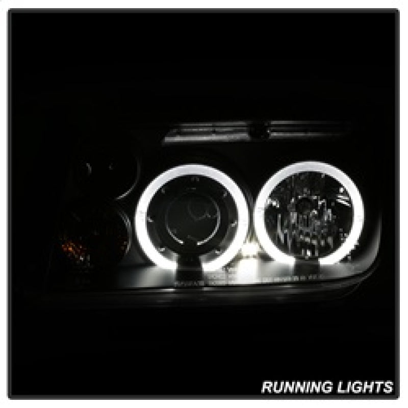 Spyder Volkswagen Jetta 99-05 Projector HeadlightsLED Halo Blk PRO-YD-VJ99-HL-BK - Mammoth Racing -