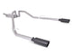 Gibson 14-17 Ram 1500 Big Horn 3.0l 3in Cat-Back Dual Split Exhaust - Black Elite - Mammoth Racing -