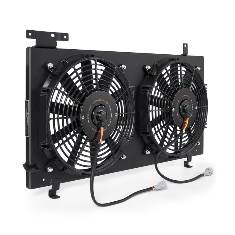Mishimoto 08+ Subaru WRX/STI PNP Aluminum Fan Shroud Black - Mammoth Racing -