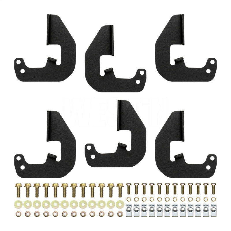 Westin 14-18 Chevrolet Silverado / GMC Sierra Crew Cab Outlaw Nerf Step Bars (Excl. Diesel) - Mammoth Racing -