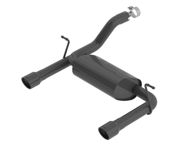 Borla 2018 Jeep Wrangler JL/JLU 3.6L 2DR/4DR Touring SS Axle Back Black Coated Exhaust w/3.5in Tips - My Store