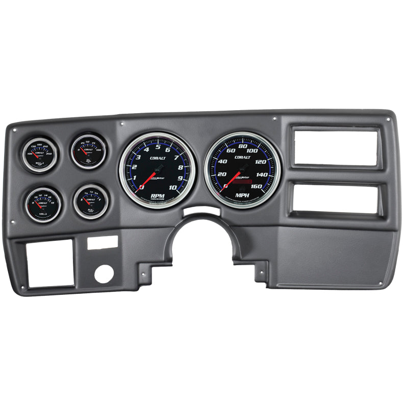 Autometer Cobalt 73-83 Chevy Truck/Suburban Kit 6pc Tach / MPH / Fuel / Oil / Wtmp / Volt - My Store