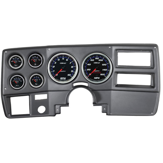 Autometer Cobalt 73-83 Chevy Truck/Suburban Kit 6pc Tach / MPH / Fuel / Oil / Wtmp / Volt - My Store
