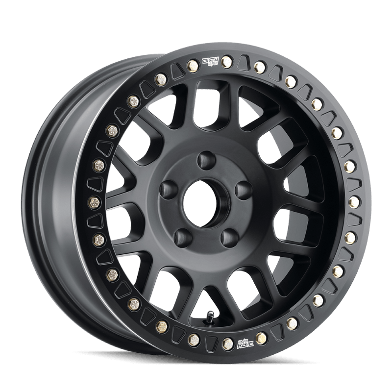 Dirty Life 9312 Mesa Race 17x9 / 5x127 BP / -12mm Offset / 71.5mm Hub Matte Black Wheel - Mammoth Racing -