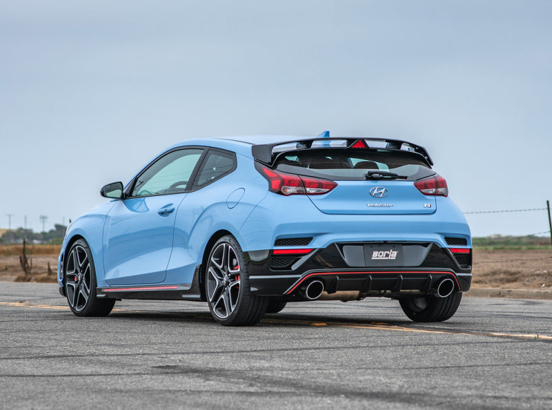 Borla 19-20 Hyundai Veloster N 2.0L I4 MT FWD 2DR 3in ATAK CatBack Exhaust w/ SS Tips - My Store