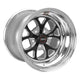 Weld S76 15x8.33 / 5x4.75 BP / 5.5in. BS Black Wheel (Low Pad) - Non-Beadlock - Mammoth Racing -