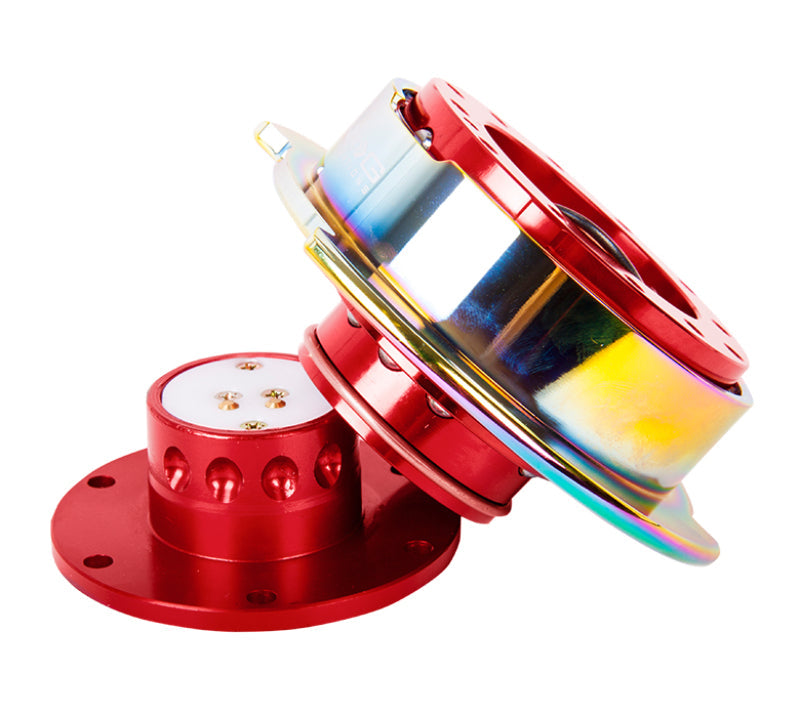 NRG Quick Release Gen 2.5 - Red Body / Neochrome Ring - My Store