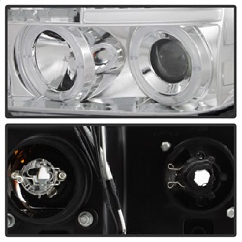 Spyder Toyota Tundra 07-13 Projector Headlights LED Halo LED Chrm PRO-YD-TTU07-HL-C - Mammoth Racing -