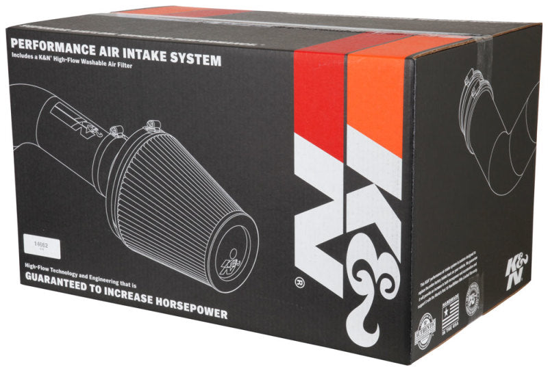 K&N 16-19 Polaris RZR XP Turbo 57 Series Fipk Performance Air Intake System - Mammoth Racing -