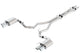 Borla 2018 Ford Mustang GT 5.0L AT/MT (w/o Valves) ATAK 3in Cat-Back Exhaust w/Polished Tips - My Store