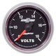 Autometer Sport-Comp II 2 1/16in. 18V Digital Stepper Motor Electronic Voltmeter - My Store