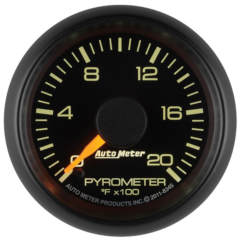 Autometer Factory Match Chevy 2-1/16in FSE 0-2000 Pyro Kit Gauge - My Store
