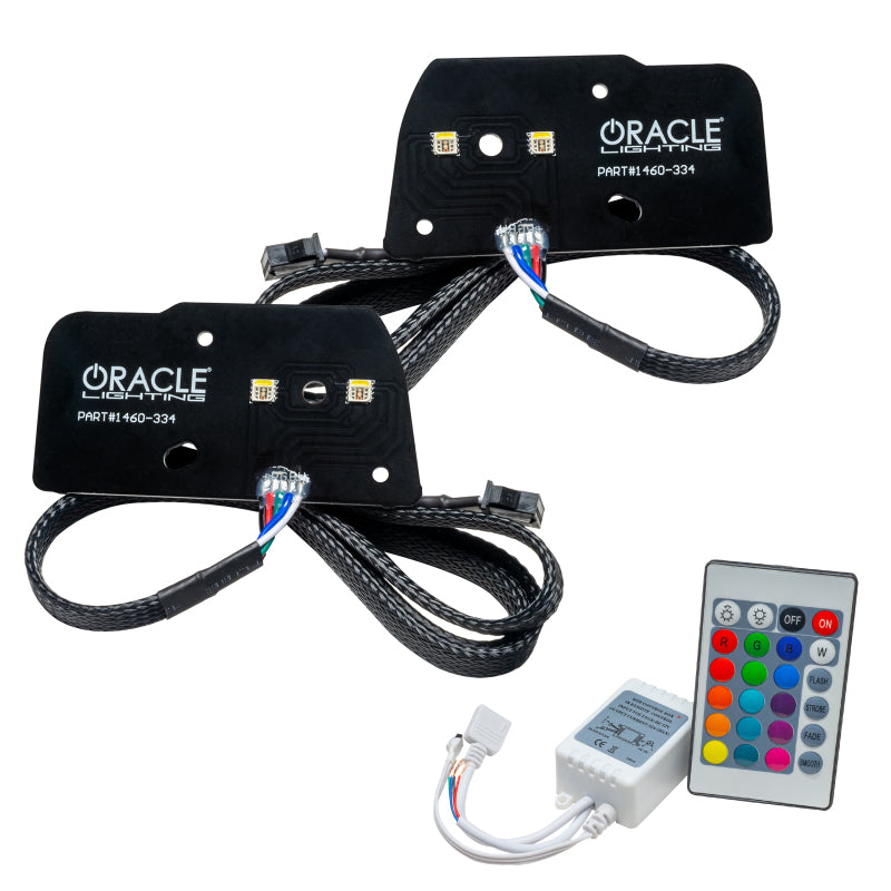 Oracle 21-22 Ford F-150 ColorSHIFT RGB+W Headlight DRL Upgrade Kit w/ Simple Controller - Mammoth Racing -