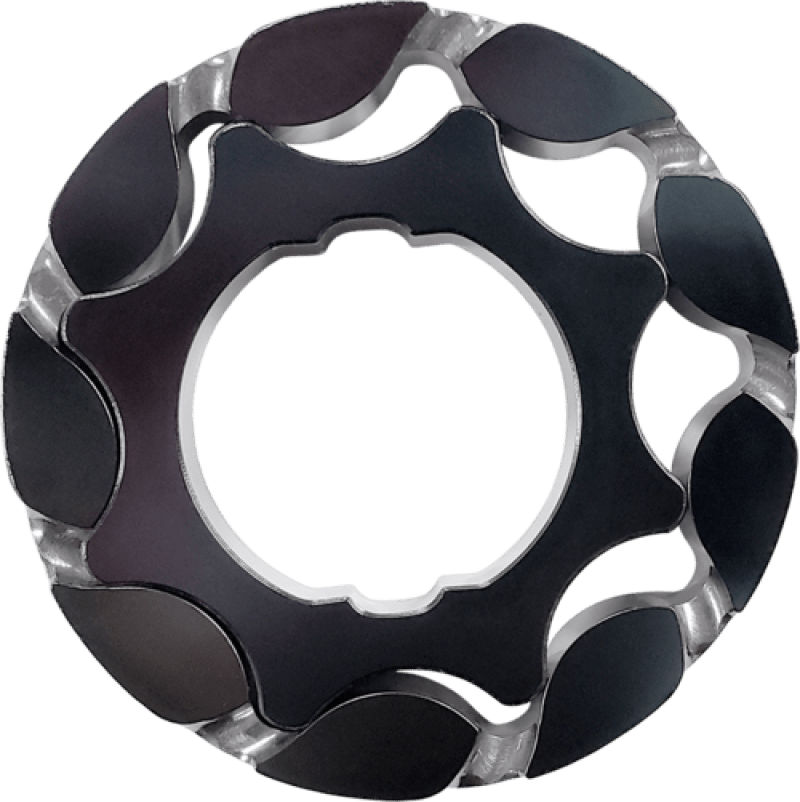 Boundary 2011+ Ford Coyote Mustang/GT350 Billet Black Oil Pump Gear - Vane Ported MartenWear Treated - Mammoth Racing -