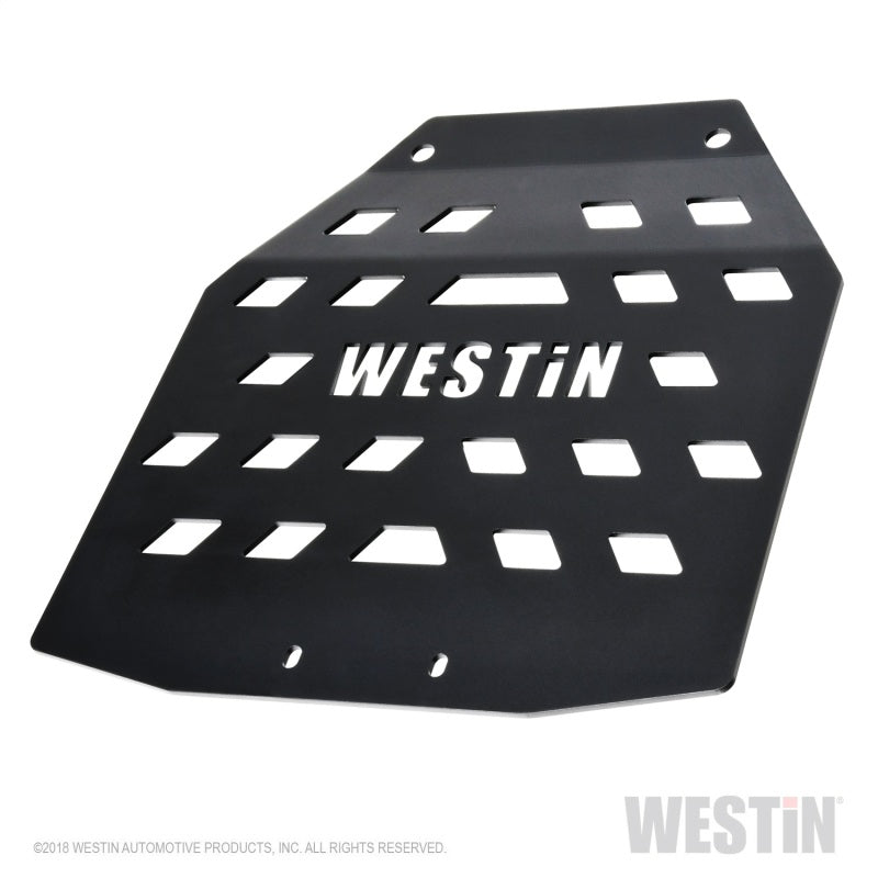 Westin/Snyper 18-21 Jeep Wrangler JL Transfer Case Skid Plate - Textured Black - Mammoth Racing -