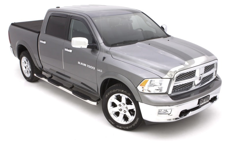 Lund 09-17 Dodge Ram 1500 Crew Cab (5.5ft. Bed) 5in. Oval WTW SS Nerf Bars - Polished - My Store