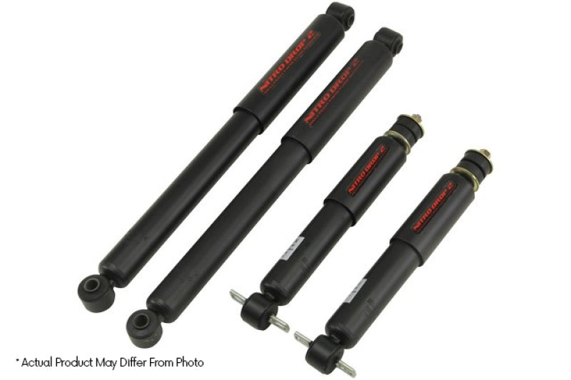 Belltech Shock SET Nitro Drop 2 88-94 Chevy / GMC C1500 / C2500 2WD - Mammoth Racing -