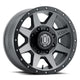 Icon Rebound 17x8.5 8x6.5 13mm Offset 5.25in BS 121.4mm Bore Titanium Wheel - Mammoth Racing -