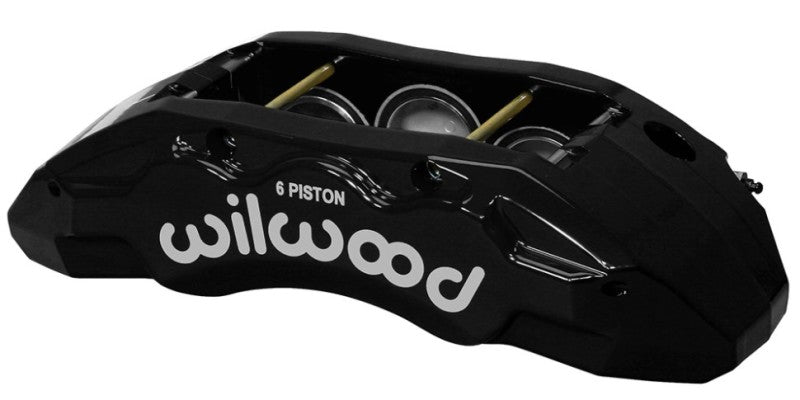 Wilwood Caliper-TX6R- L/H - Black 1.75/1.62/1.62in Pistons 1.38in Disc - Mammoth Racing -