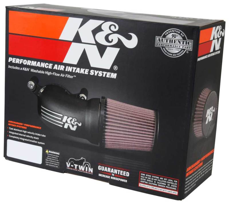 K&N 17-18 Harley Davidson Touring Models Performance Air Intake System - Mammoth Racing -