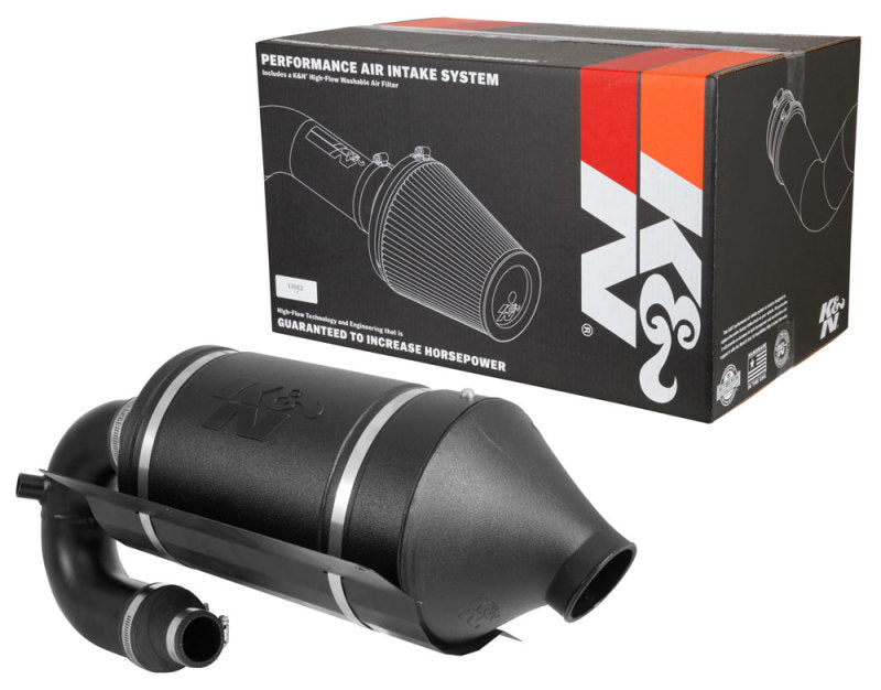K&N 16-19 Polaris RZR XP Turbo 57 Series Fipk Performance Air Intake System - Mammoth Racing -