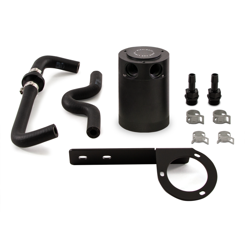 Mishimoto 2017+ Honda Civic Type R Baffled Oil Catch Can Kit - Black - Mammoth Racing -