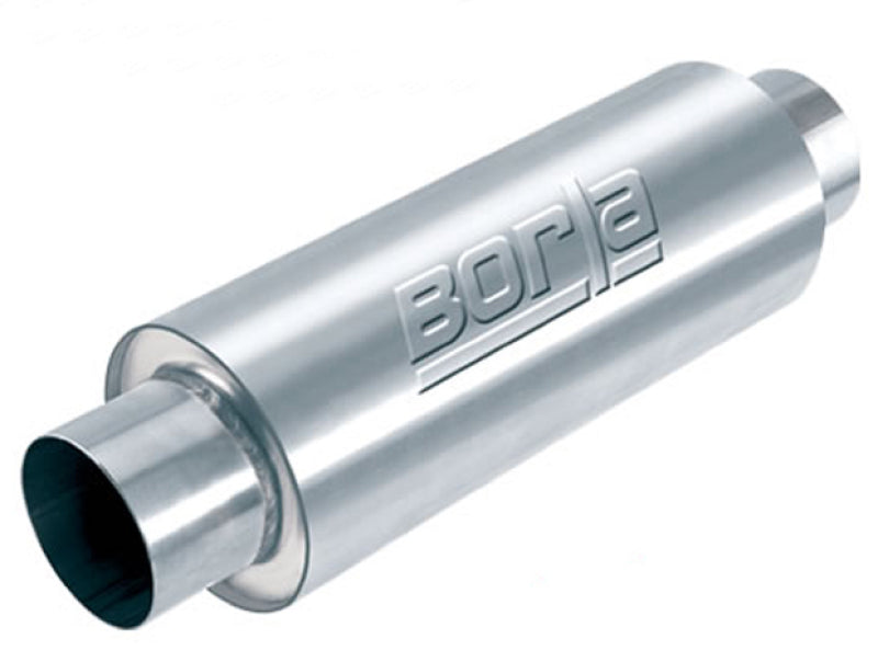 Borla XR-1 Multi-Core 3in Ctr-Ctr Round 16in x 6.25in Rotary Engine Equipped Racing Muffler - My Store