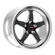 Weld S71 17x10 / 5x5mm BP / 7.2in. BS Black Wheel 3.1 ID (High Pad) - Non-Beadlock - Mammoth Racing -