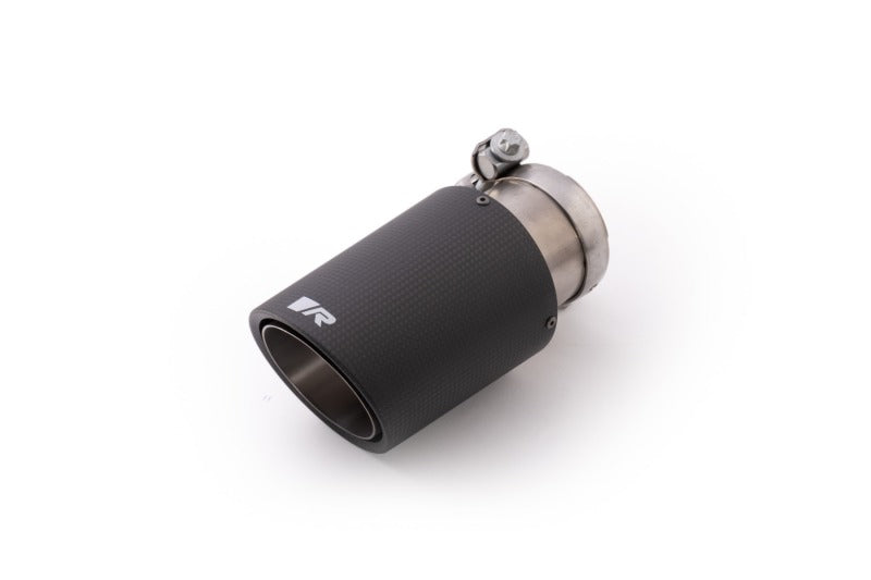 Remus Universal Sport Exhaust 84mm Carbon Race Angled w/Carbon Ring & Adj Clamp Tail Pipe (Single) - Mammoth Racing -