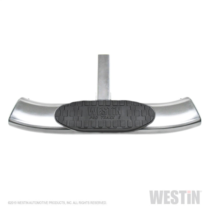 Westin PRO TRAXX 5 Hitch Step 27in Step 2in Receiver - Stainless Steel - Mammoth Racing -