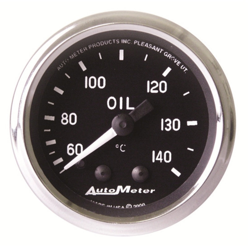 Autometer Cobra 2 1/16in 60-140 Deg Celcius Mechanical Oil Temperature Gauge - My Store