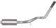 Gibson 93-96 Ford F-250 XL 7.5l 3in Cat-Back Single Exhaust - Aluminized - Mammoth Racing -