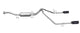 Gibson 15-22 Chevrolet Colorado 2.5l-3.6l Cat-Back Dual Split Exhaust System - Black Elite - Mammoth Racing -