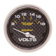 Autometer Marine Carbon Fiber 2-1/16in 18V Electric Voltmeter Gauge - My Store