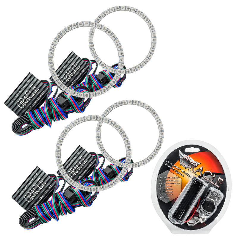 Oracle Nissan 370 Z 09-20 Dual Halo Kit - ColorSHIFT - Mammoth Racing -