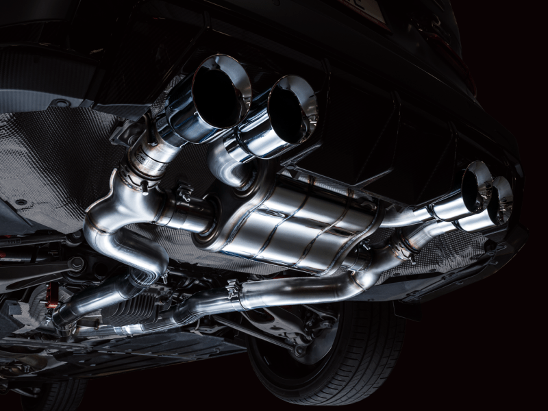 AWE SwitchPath Catback Exhaust for BMW G8X M3/M4 - Chrome Silver Tips - My Store