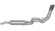 Gibson 11-12 Ford F-150 SVT Raptor 6.2l 2.5in Cat-Back Dual Sport Exhaust - Stainless - Mammoth Racing -