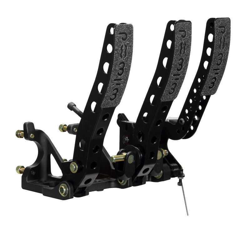 Wilwood Pedal Assembly Floor Mount-Brake Clutch & Throttle w/ Throttle Linkage - My Store