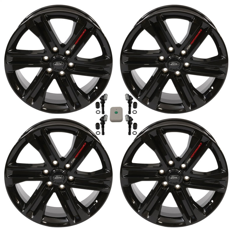 Ford Racing 15-22 F-150 20x8.5 Gloss Black Wheel Kit - Mammoth Racing -